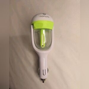 Nanum Green Car Humidifier Aromatherapy Air Freshener 12-volt DC power source
